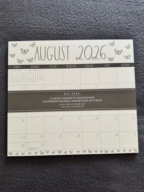 Rae Dunn Magnetic Monthly Planner